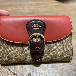 Coach small wallet, 6 in x 4 in
